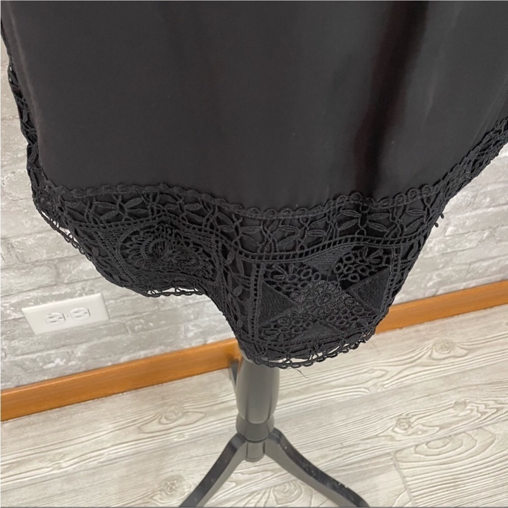 Lulus Moment In The Sun Black Lace Off-the-shoulder Dress - Picture 8 of 10